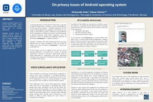 Dijana Vukovic - On privacy issues of Android operating system - CySeP 2015